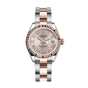Rolex Lady Datejust 28mm Everose Fluted Two-Tone 279171SRFO