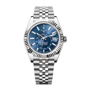 Rolex Stainless Steel Sky Dweller 336934 Blue Jubilee