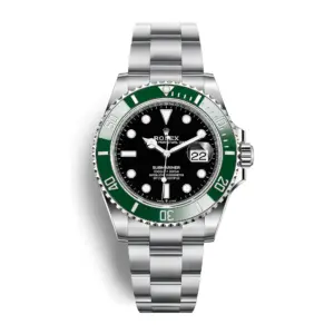 Best Fake Rolex Replica Watch Submariner "Kermit" Date Stainless Steel 41mm Green Bezel 126610LV ARF