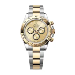 Fake Rolex Replica Watches Two-Tone Daytona Yellow Gold/Steel Champagne Dial m126503-0004