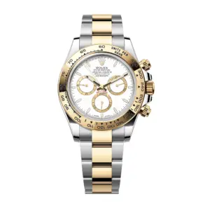 Fake Rolex Replica Watches Two-Tone Daytona Yellow Gold/Steel White Dial m126503-0001