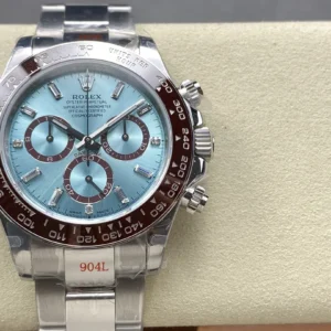 super clone rolex replica watch cosmograph daytona ice blue diamond set m126506 0002 wsxc1735092179496 0