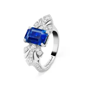 van cleef fake diamond rings Eventails solitaire 406 cts VCARP5C900