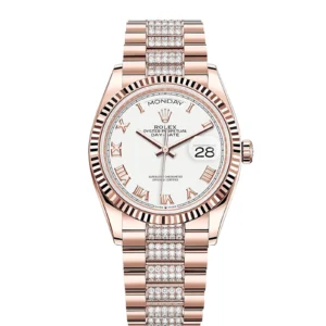 Fake Rolex Replica Watch Day Date 128235 0053 White 1600A