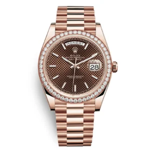Fake Rolex Replica Watch Day Date 228345 0005 Chocolate 1600A
