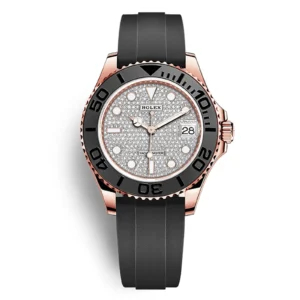 Fake Rolex Replica Watch Yacht Master 268655 0013 Diamond paved 1600A