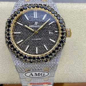bust down ap watch audemars piguet iced out royal oak wsxc1735231100274 0