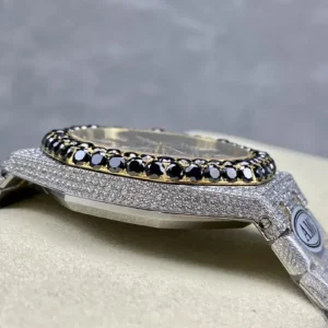 bust down ap watch audemars piguet iced out royal oak wsxc1735231100274 5