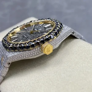 bust down ap watch audemars piguet iced out royal oak wsxc1735231100274 6