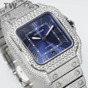 bust down cartier iced out watch wsxc1735231213753 2