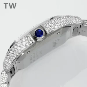 bust down cartier iced out watch wsxc1735231213753 5
