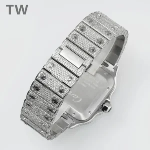 bust down cartier iced out watch wsxc1735231213753 8