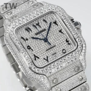 bust down cartier iced out watch wsxc1735231224579 2