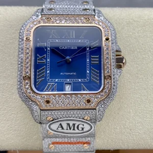 bust down cartier iced out watch wsxc1735231317411 0