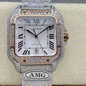 bust down cartier iced out watch wsxc1735231327827 0