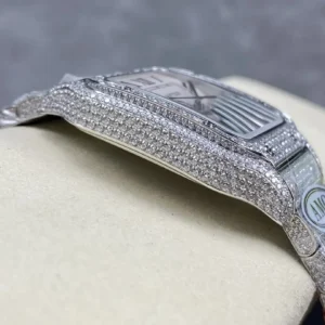 bust down cartier iced out watch wsxc1735231370599 4