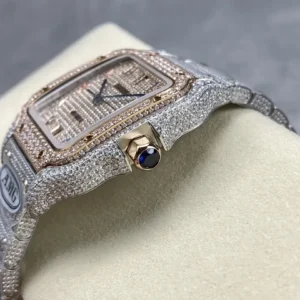 bust down cartier iced out watch wsxc1735231652229 5