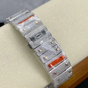 bust down cartier iced out watch wsxc1735231652229 7