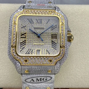 bust down cartier iced out watch wsxc1735231661967 0