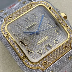 bust down cartier iced out watch wsxc1735231683412 1