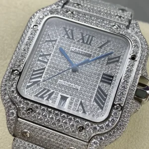 bust down cartier iced out watch wsxc1735231694530 2