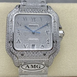 bust down cartier iced out watch wsxc1735231713366 0