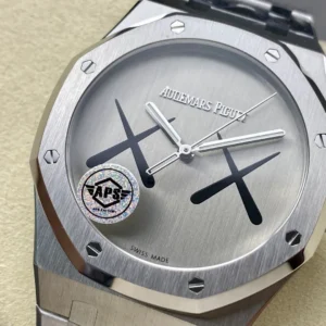 fake audemars piguet replica ap watch royal oak 41mm stainless steel 15500 kaws wsxc1735851402024 2