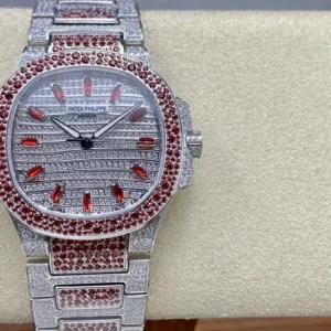fake patek philippe replica watch nautilus haute joaillerie 7118 1452g 001 wsxc1736720021497 0