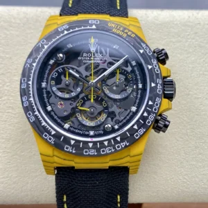 fake rolex replica watch daytona modified carbon fiber skeletonized dial 116500ln wsxc1736885756181 0
