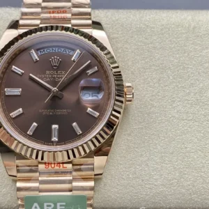 replica rolex watch day date 40 president everose gold m228235 0003 arf wsxc1736165811939 0