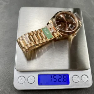 replica rolex watch day date 40 president everose gold m228235 0003 arf wsxc1736165811939 8