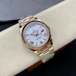 replica rolex watch day date 40 president everose gold m228235 0032 arf wsxc1736165858240 3
