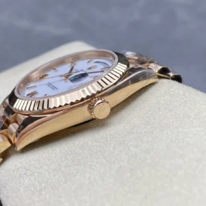 replica rolex watch day date 40 president everose gold m228235 0032 arf wsxc1736165858240 5
