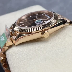 replica rolex watch day date 40 president everose gold m228235 0053 arf wsxc1736166479170 4
