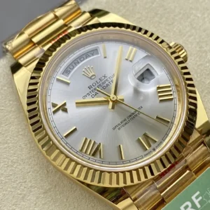 replica rolex watch day date 40 president white gold m228238 0002 arf wsxc1736166068445 2