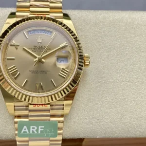 replica rolex watch day date 40 president white gold m228238 0006 arf wsxc1736166027450 1