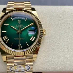 replica rolex watch day date 40 president white gold m228238 0069 arf wsxc1736165287240 0