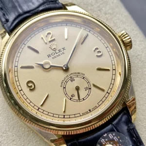 rolex 1908 52508 39mm yellow gold leather strap arabic numerals wsxc1736182923000 1