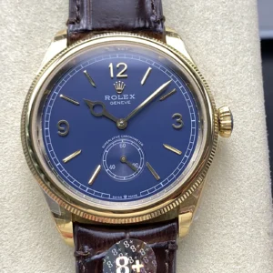 rolex 1908 52508 39mm yellow gold leather strap wsxc1736182943758 0