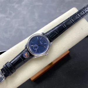 rolex 1908 52509 39mm steel leather strap arabic numerals blue dial wsxc1736182980720 3