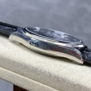 rolex 1908 52509 39mm steel leather strap arabic numerals blue dial wsxc1736182980720 4