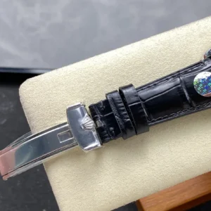 rolex 1908 52509 39mm steel leather strap arabic numerals blue dial wsxc1736182980720 7