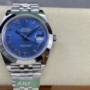 super clone rolex replica datejust 41 stainless steel m126300 0018 arf wsxc1736173309961 0