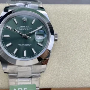super clone rolex replica datejust 41 stainless steel m126300 0019 arf wsxc1736173586238 0