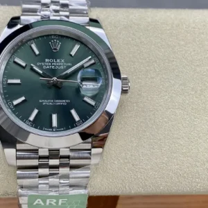 super clone rolex replica datejust 41 stainless steel m126300 0020 arf wsxc1736173453723 0