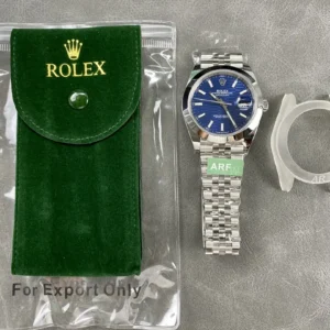super clone rolex replica datejust 41 stainless steel m126300 0024 arf wsxc1736173427598 8