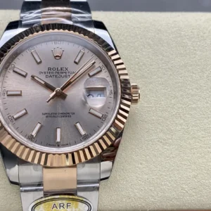 super clone rolex replica datejust 41 stainless steel m126331 0010 arf wsxc1736173108941 0