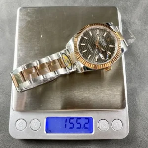 super clone rolex replica datejust 41 stainless steel m126331 0019 arf wsxc1736172456859 0
