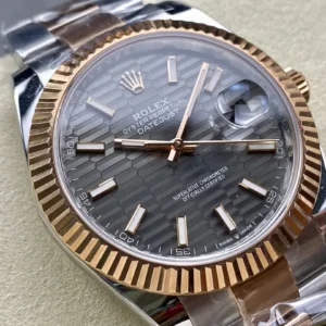 super clone rolex replica datejust 41 stainless steel m126331 0019 arf wsxc1736172456859 2