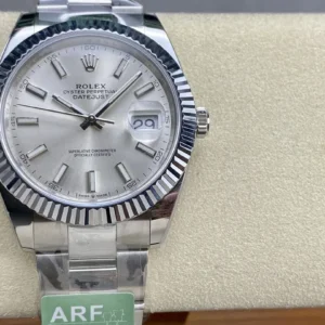 super clone rolex replica datejust 41 stainless steel m126334 0003 arf wsxc1736173948004 0